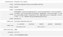 芭田股份松岗分公司抽检不合格被罚